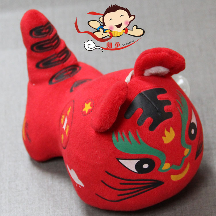 絲印毛絨公仔定做|老虎毛絨玩具